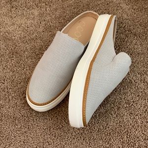 Lucy Avenue Dakota Grey open back Sneakers